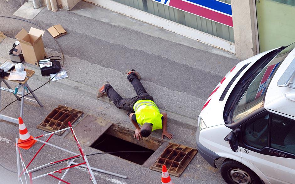 assainissement canalisation La Norville